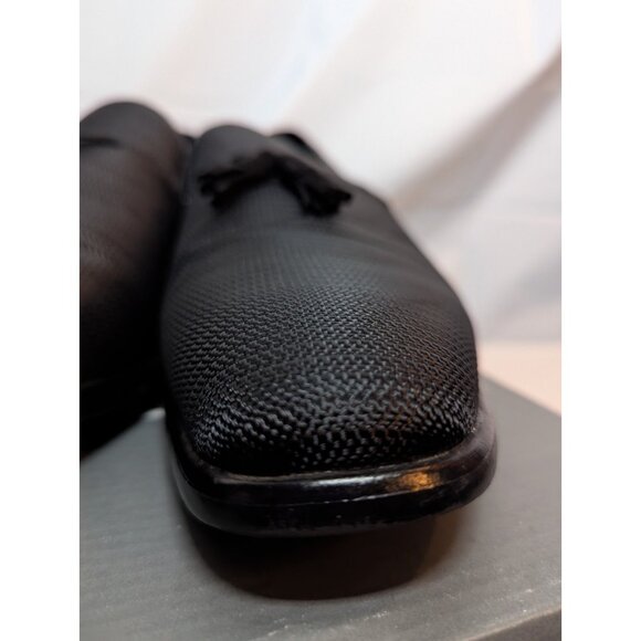 Stacy Adams Men’s Black Slip On Tazewell Loafers Sz 12 M Memory Foam Insoles - Picture 14 of 16